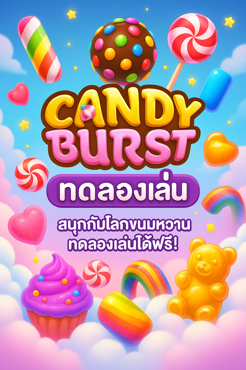 candy burst ทดลองเล่น