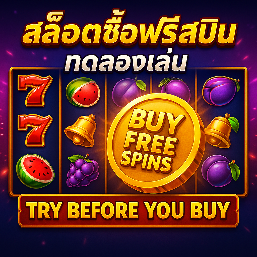 ทดลองเล่น ซื้อฟรีสปิน