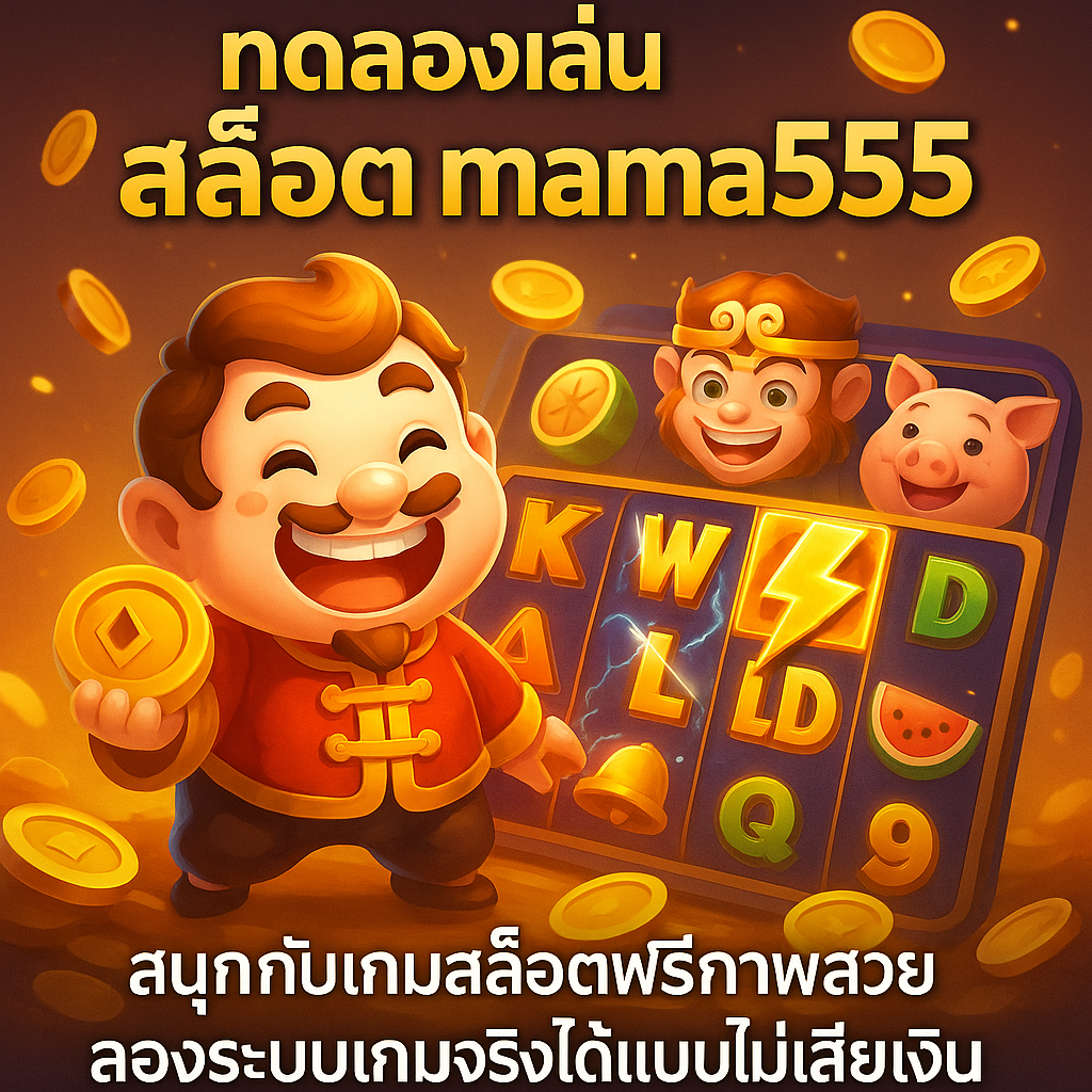 ทดลองเล่น สล็อต mama555