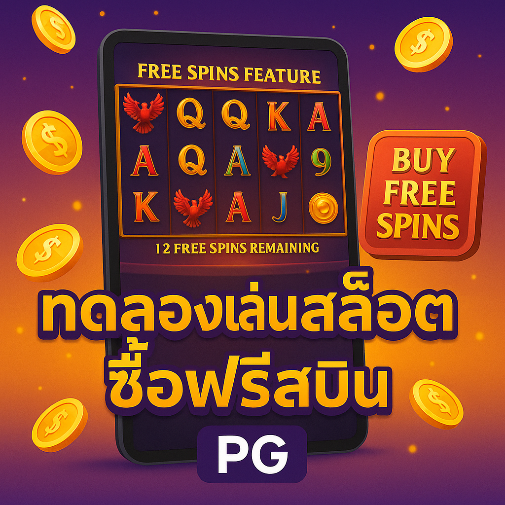 ทดลองเล่นสล็อตซื้อฟรีสปิน pg