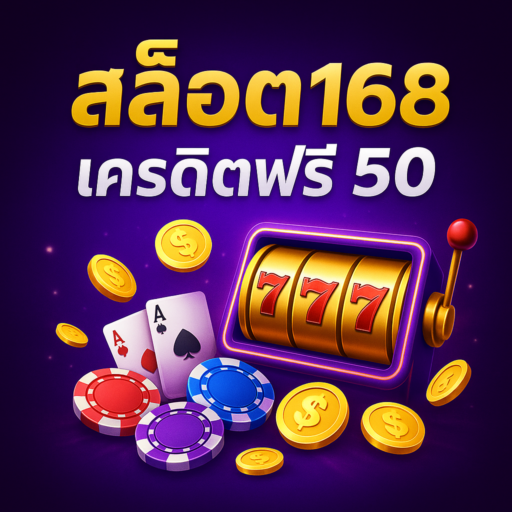 สล็อต168 เครดิตฟรี 50
