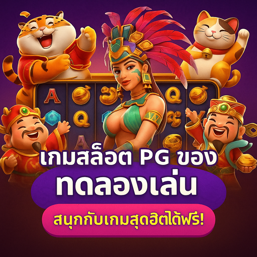 เกมสล็อต pg ของ ทดลองเล่น