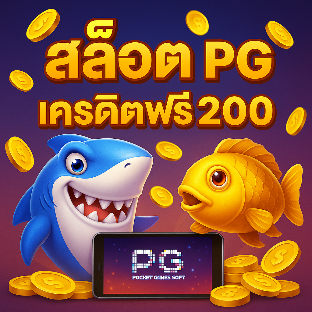 สล็อต pg เครดิตฟรี 200