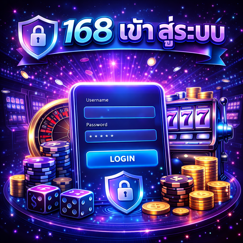 168 เข้า สู่ระบบ ประตูหลักของเว็บพนันยุคใหม่ที่ผู้เล่นให้ความสำคัญ