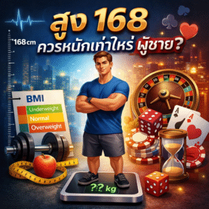 สูง 168 ควรหนักเท่าไหร่ ผู้ชาย มุมมองการดูแลตัวเองในยุคดิจิทัล