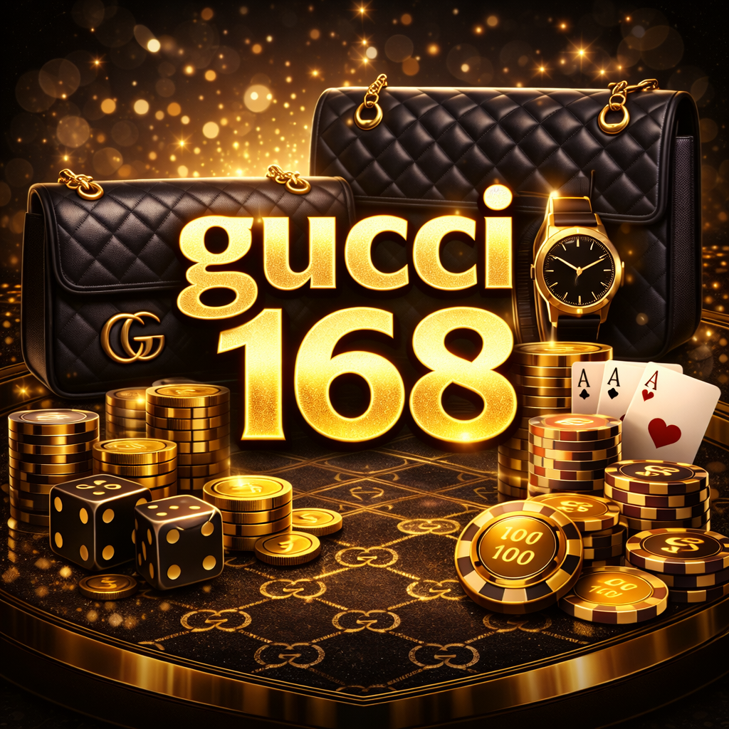 gucci 168 ภาพลักษณ์เว็บพนัน ที่ผสานความหรูหราและเทคโนโลยี
