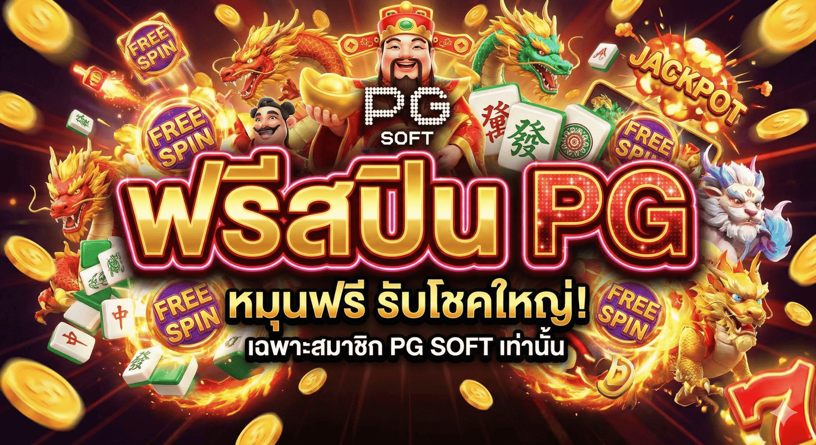 ฟรีสปิน pg