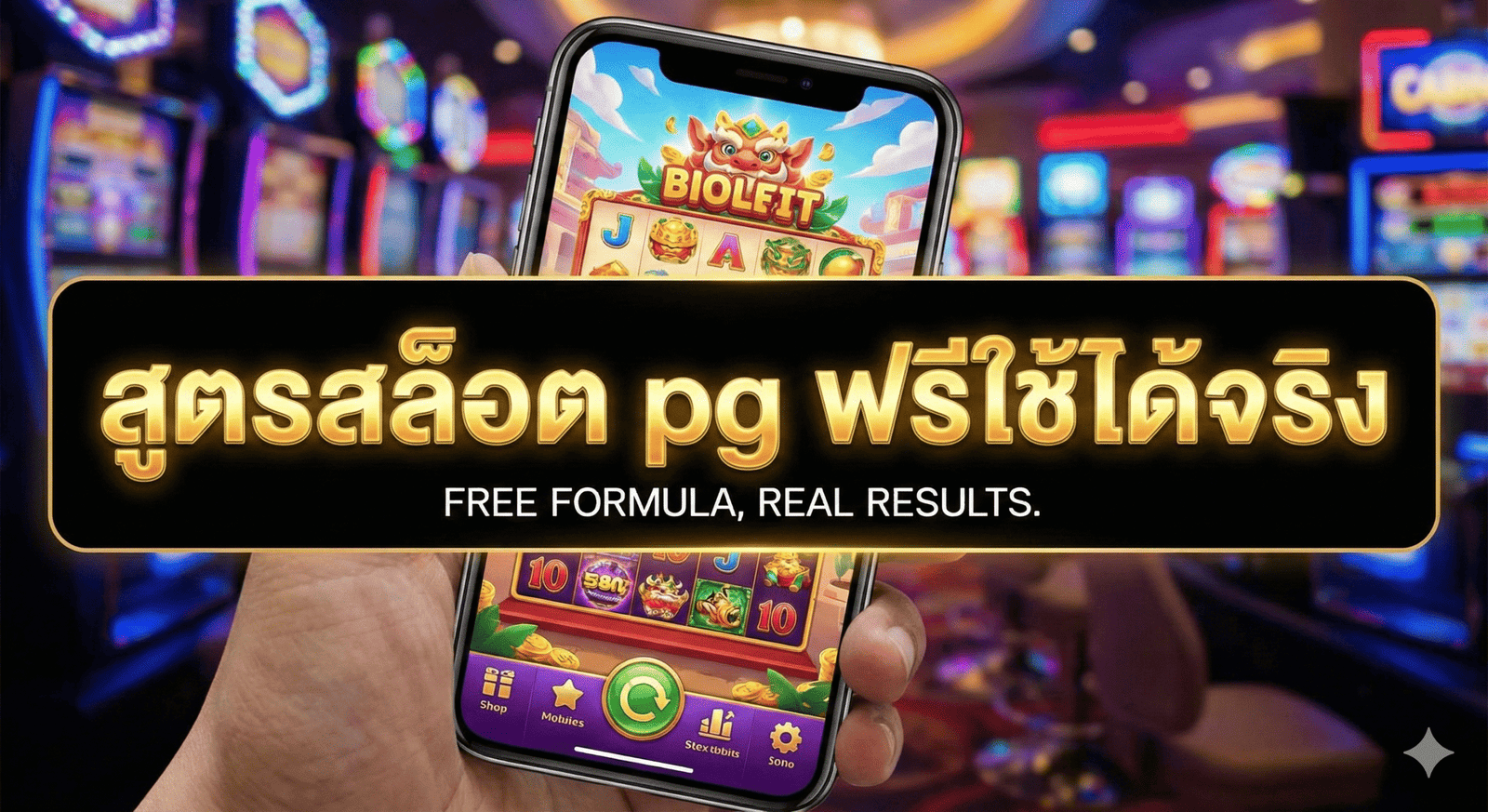 สูตรสล็อต pg ฟรีใช้ได้จริง