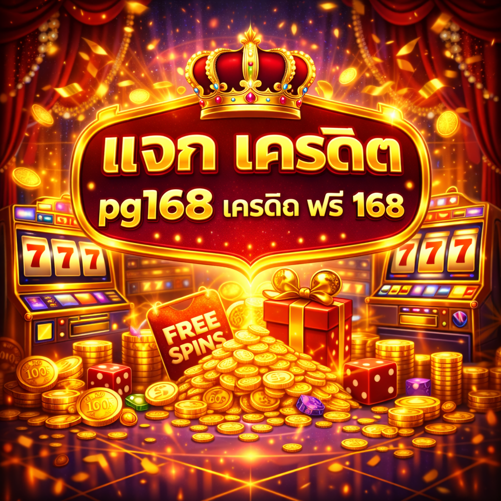 แจก เครดิต pg168 เครดิต ฟรี 168 ทางเลือกใหม่ของนักเดิมพันยุคดิจิทัล