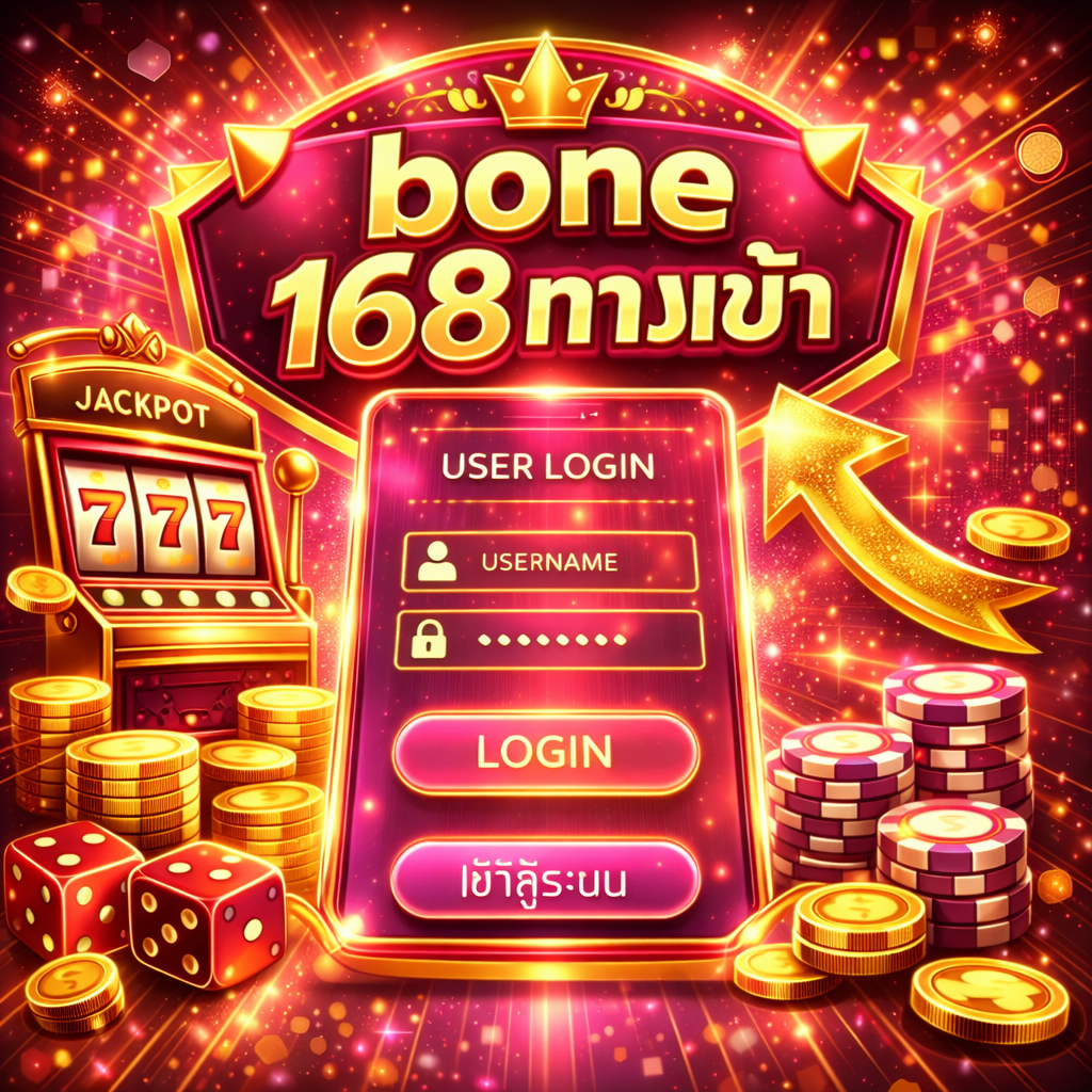bone 168 ทางเข้า ประตูสู่เว็บพนันออนไลน์ที่เสถียร ใช้งานง่าย