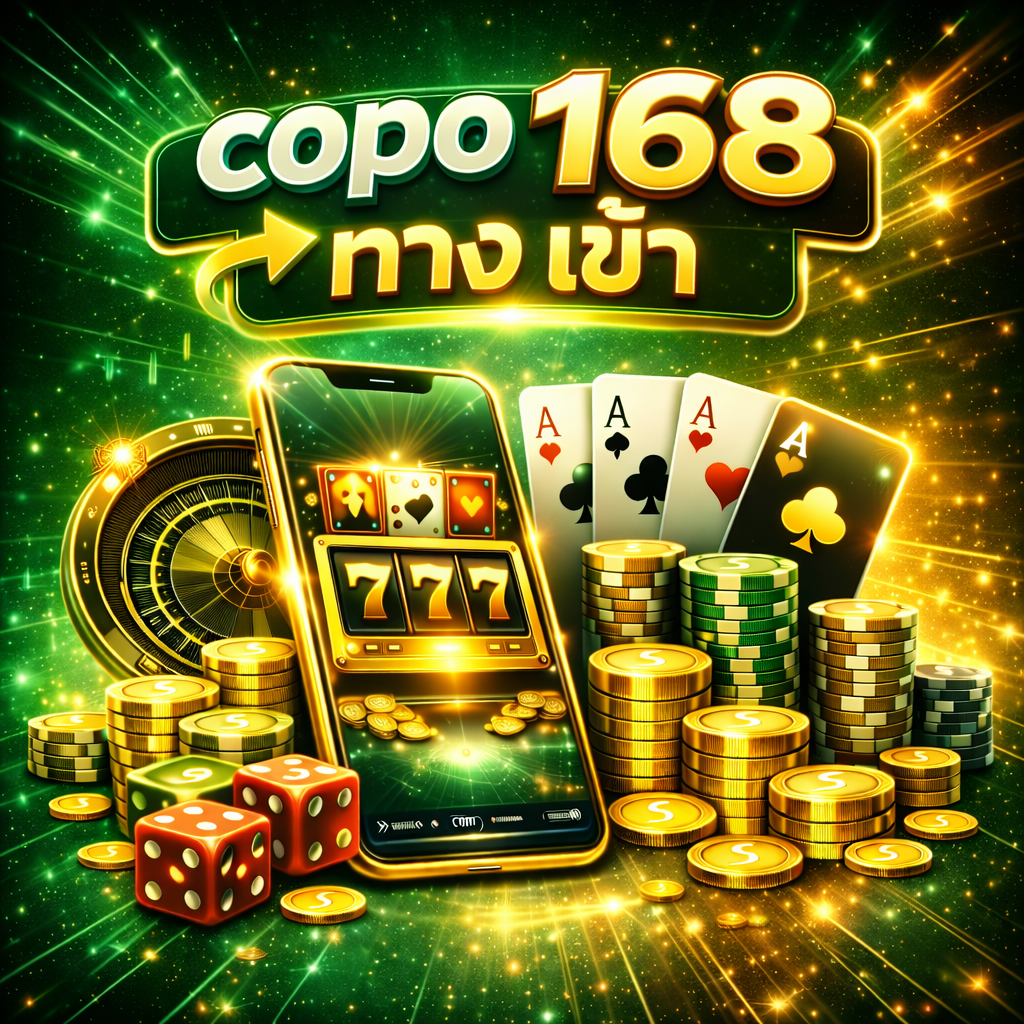 copo 168 ทาง เข้า ช่องทางการใช้งานเว็บพนันออนไลน์ที่สะดวก รวดเร็ว