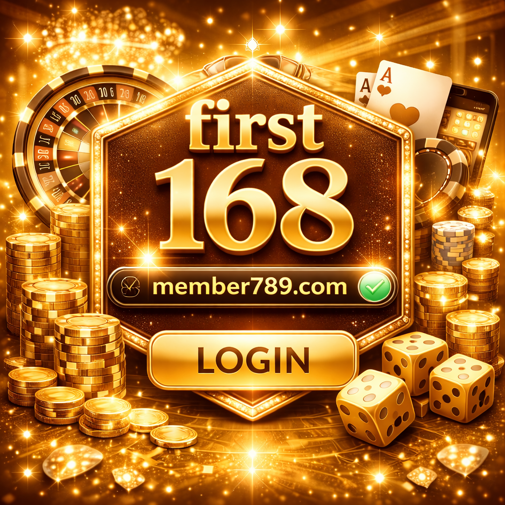first 168 member789 com login จุดเริ่มต้นของการใช้งานเว็บเดิมพัน