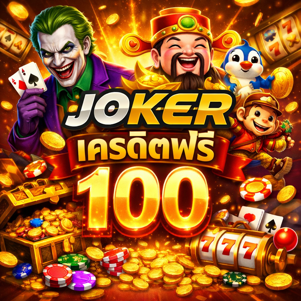 joker เครดิตฟรี 100