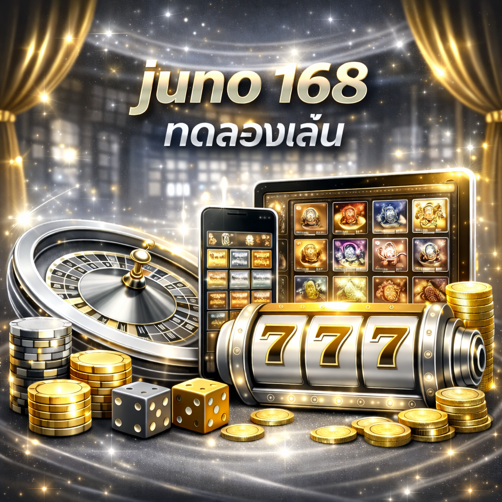 juno 168 ทดลองเล่น ทางเลือกของผู้เล่นที่อยากรู้จักสล็อตก่อนใช้งานจริง