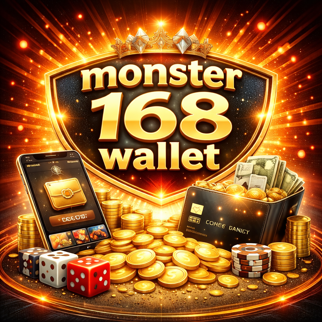 monster 168 wallet ระบบกระเป๋าเงินเว็บพนันออนไลน์พลังแรง