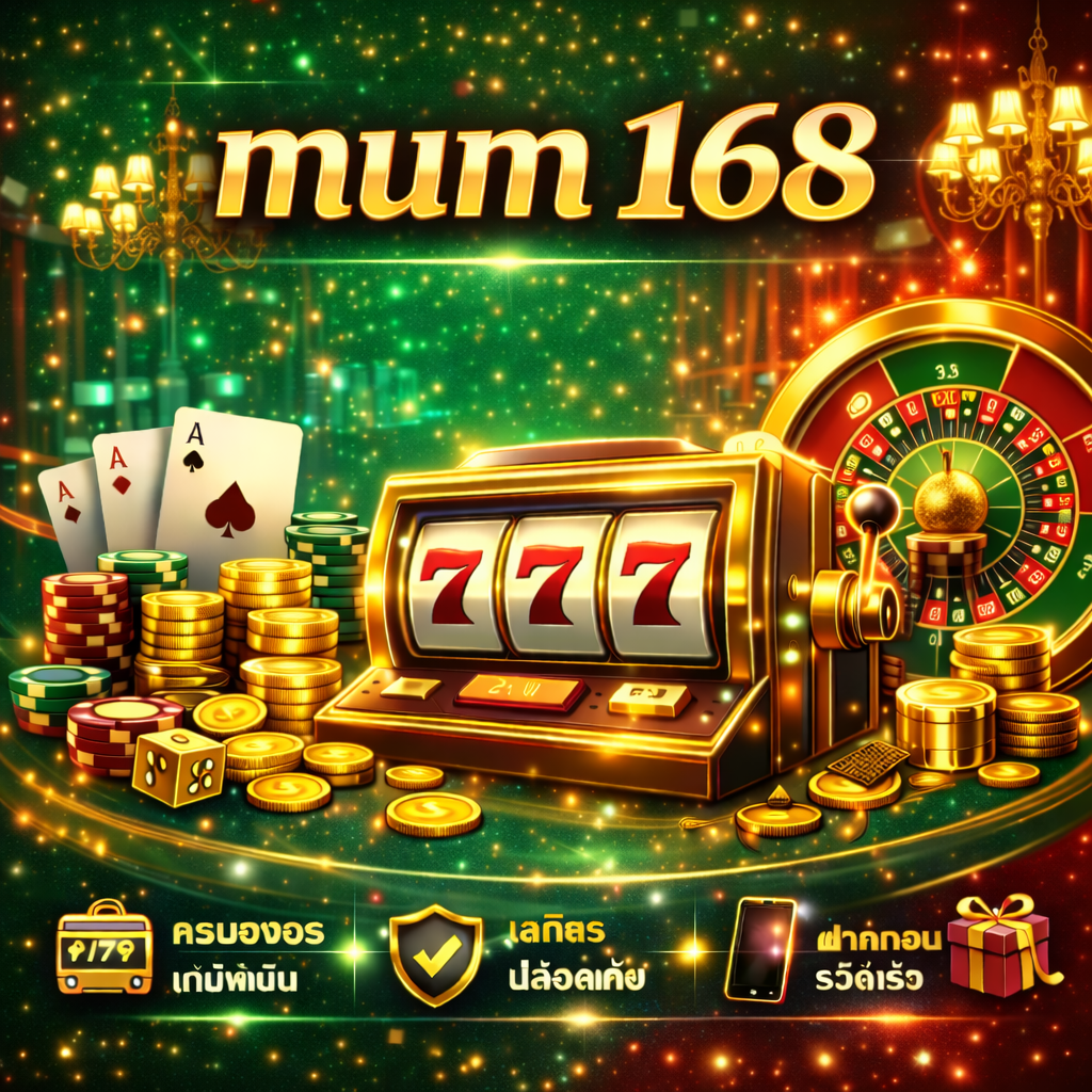 mum 168 ครบวงจร เล่นง่าย ระบบเสถียร ตอบโจทย์นักเดิมพันยุคใหม่
