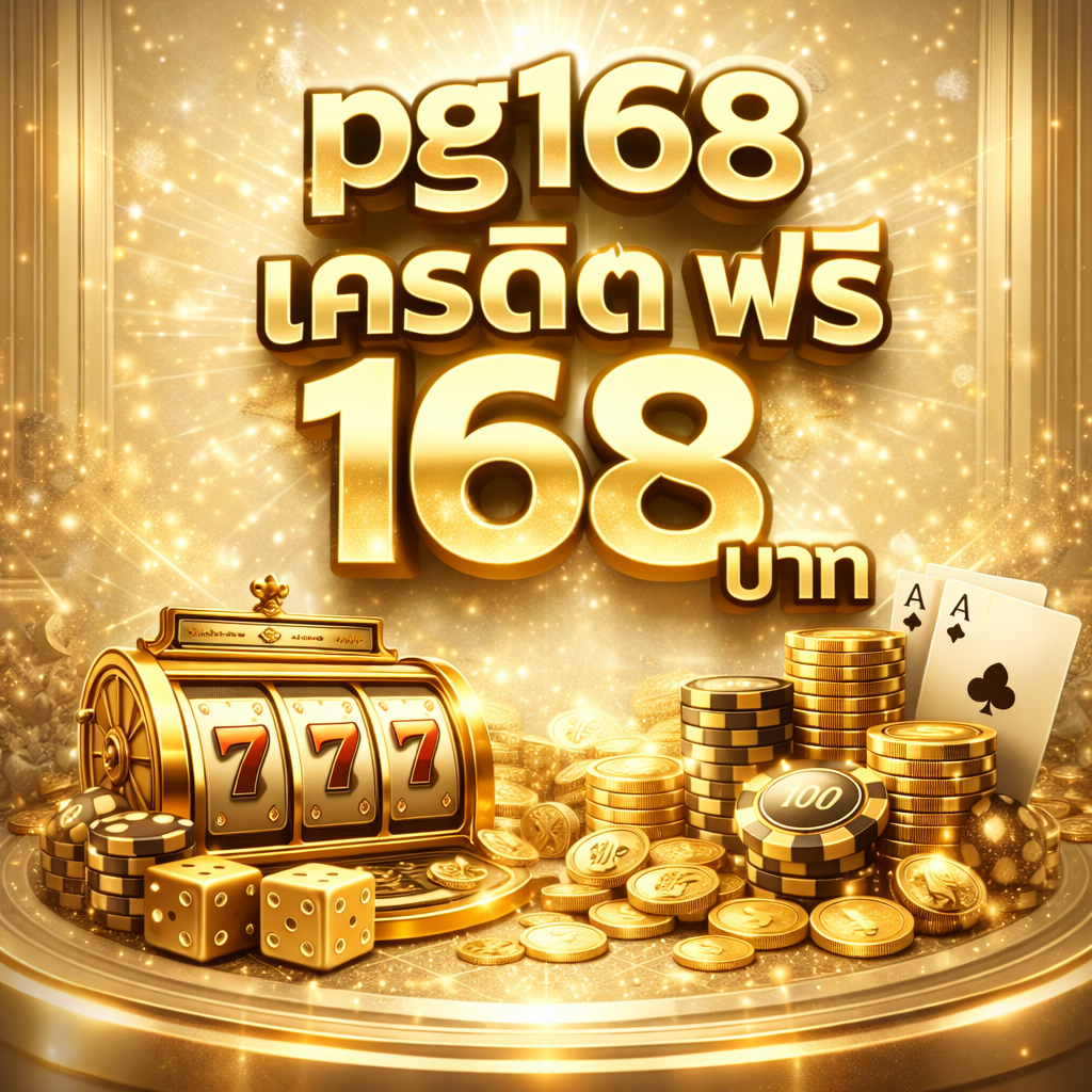 pg168 เครดิต ฟรี 168 บาท ทางเลือกของผู้เล่นสล็อตออนไลน์ยุคใหม่