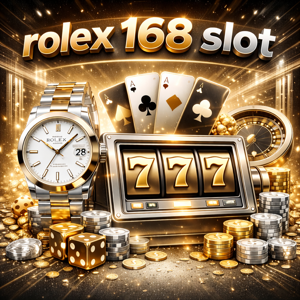 rolex 168 slot เว็บพนันออนไลน์พรีเมียม ที่ผสานความหรูหรา