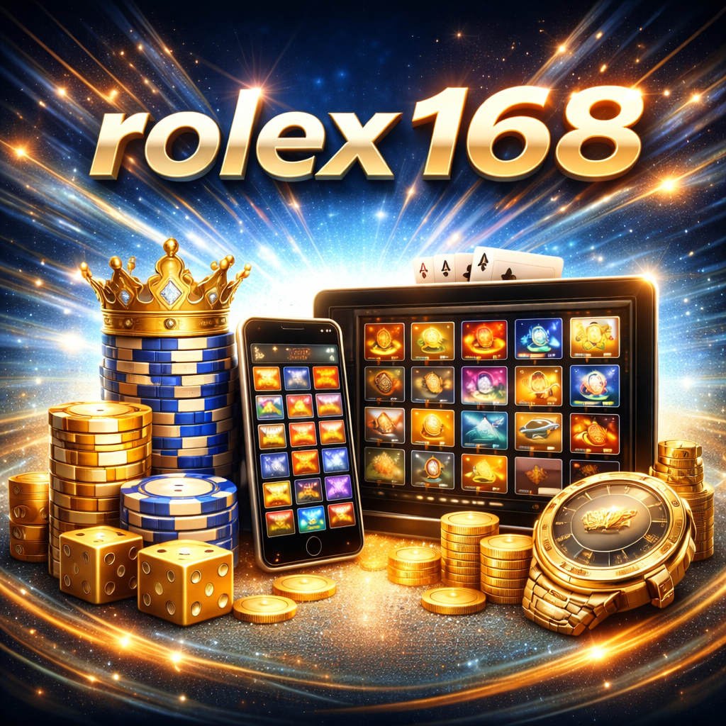 rolex 168 เว็บพนันออนไลน์แนวพรีเมียมที่ตอบโจทย์ผู้เล่นยุคใหม่