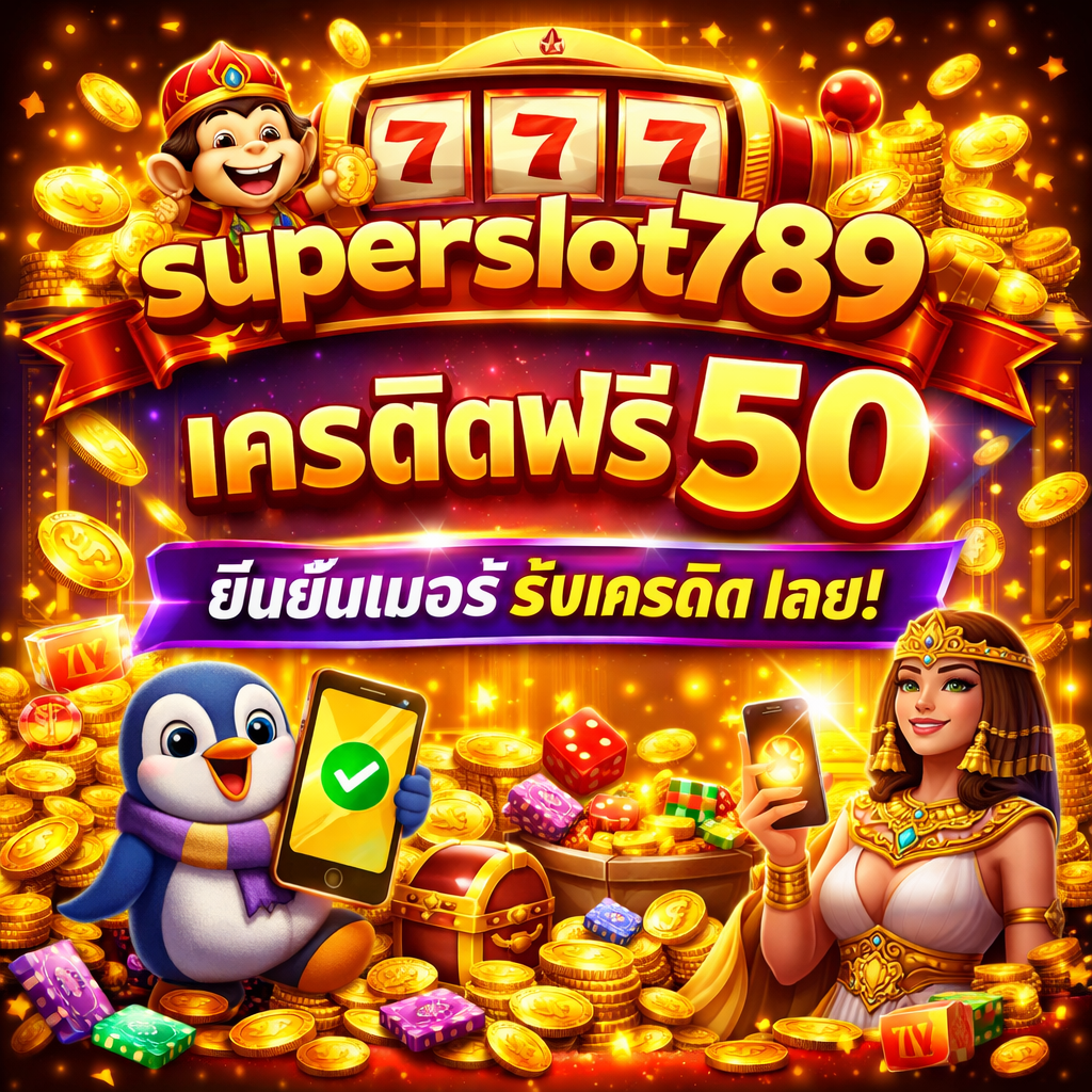 superslot789 เครดิตฟรี 50 ยืนยันเบอร์ รับเครดิต เลย