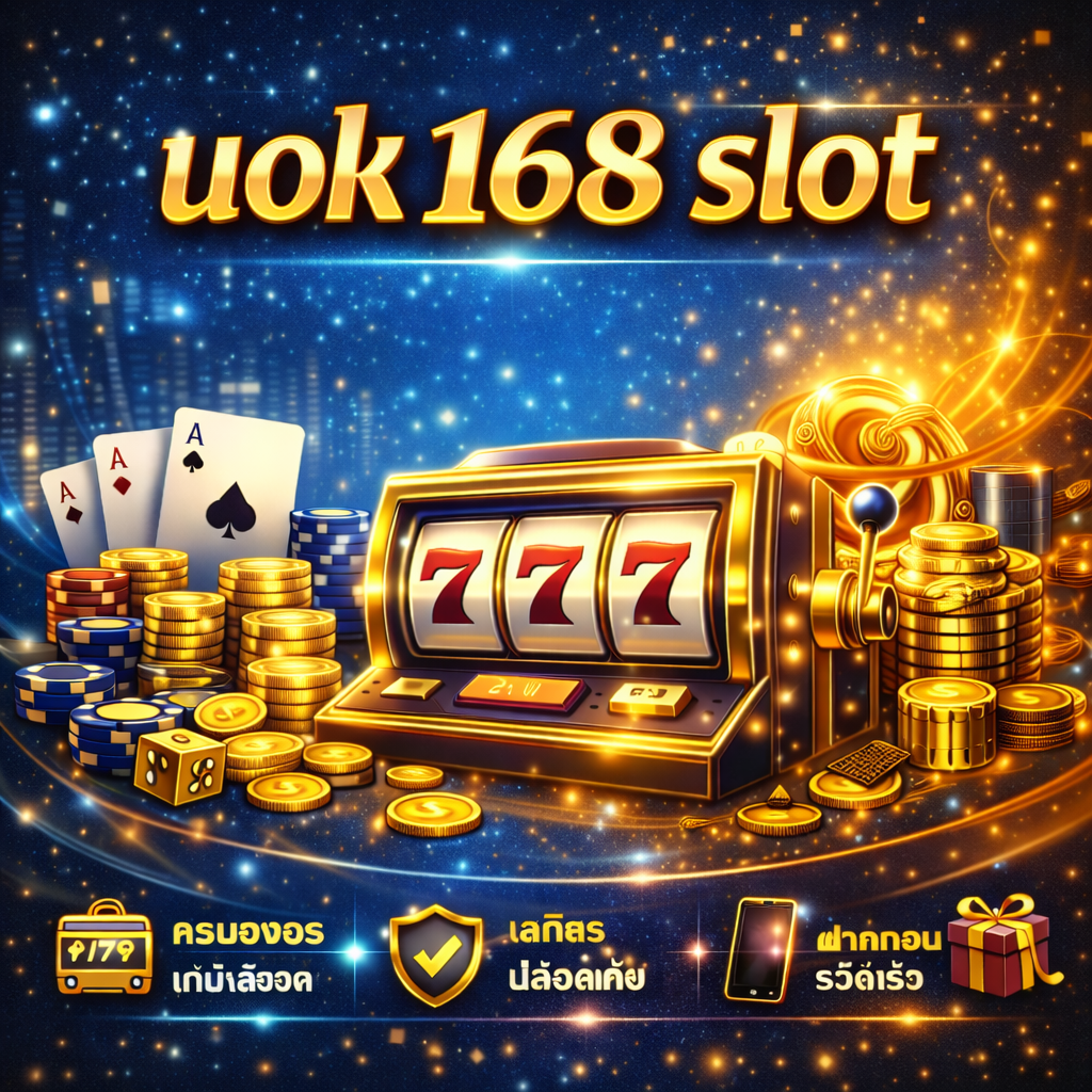 uok 168 slot เล่นง่าย ระบบเสถียร ตอบโจทย์นักสล็อตยุคใหม่