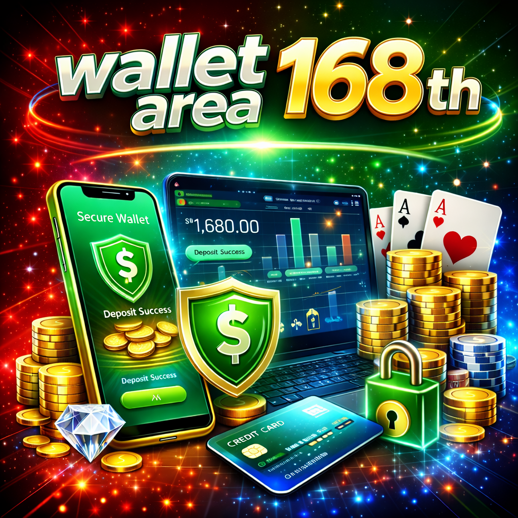 wallet area 168 th ระบบกระเป๋าเงินดิจิทัลของเว็บพนันออนไลน์ยุคใหม่