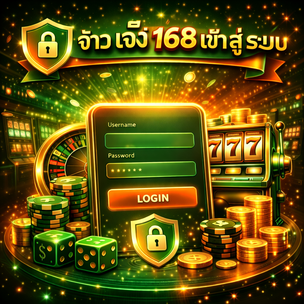 จ้าว เจ๊ง 168 เข้า สู่ ระบบ ประตูหลักของเว็บพนันที่ผู้เล่นให้ความสำคัญ