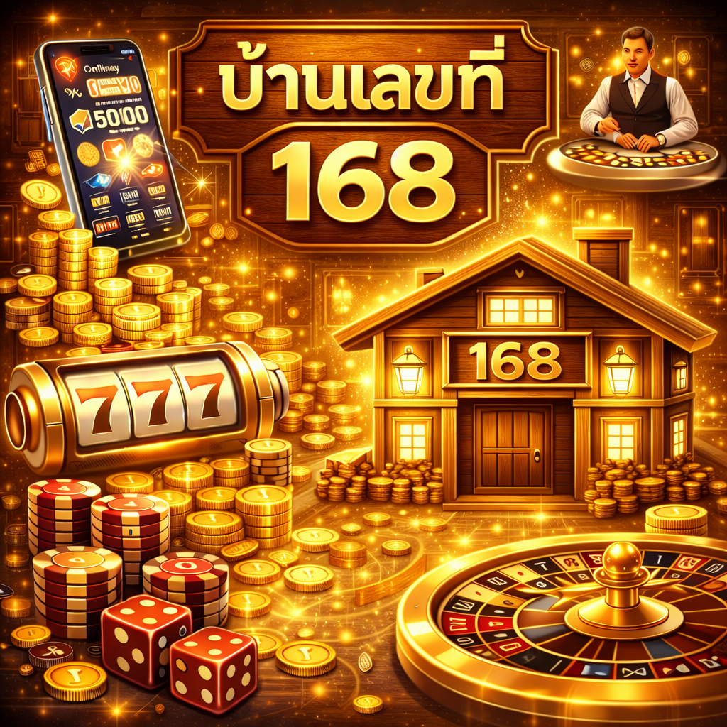 บ้านเลขที่ 168 ความหมายแห่งโชคลาภ ที่ถูกนำมาใช้ในโลกเว็บสล็อต