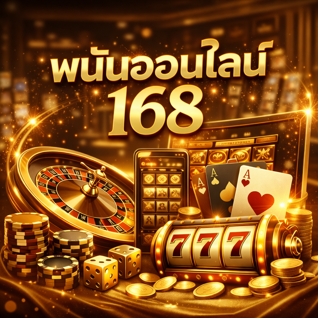 พนันออนไลน์ 168 รูปแบบการเดิมพันยุคใหม่ที่ตอบโจทย์ผู้เล่นดิจิทัล