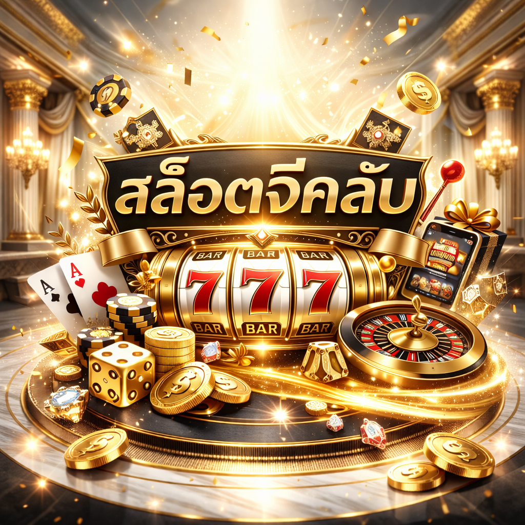 สล็อตจีคลับ โลกแห่งความบันเทิงที่ผสานความหรูหราและโอกาสทำกำไร