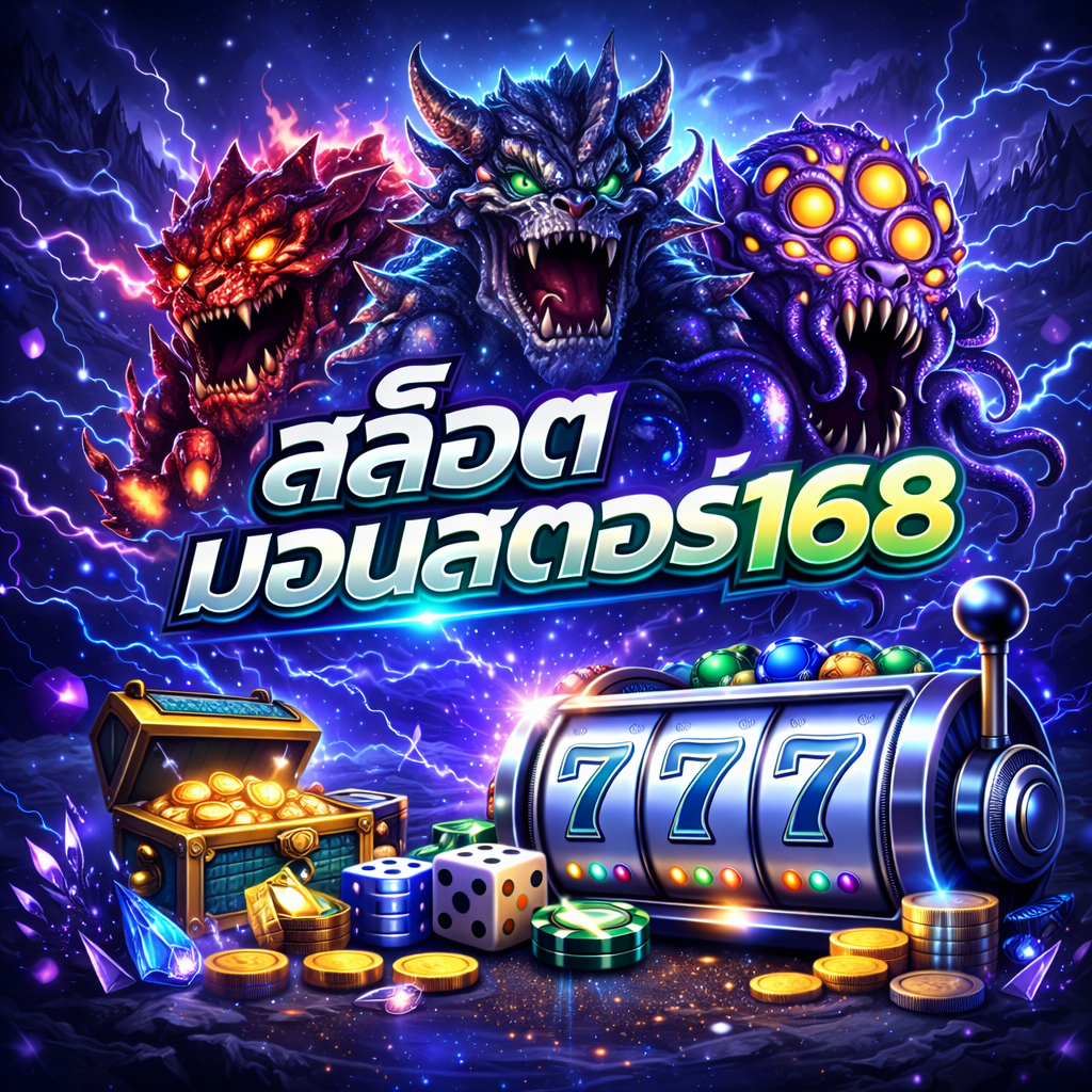 สล็อตมอนสเตอร์168 ธีมสัตว์ประหลาดสุดมัน ที่สายปั่นไม่ควรพลาด