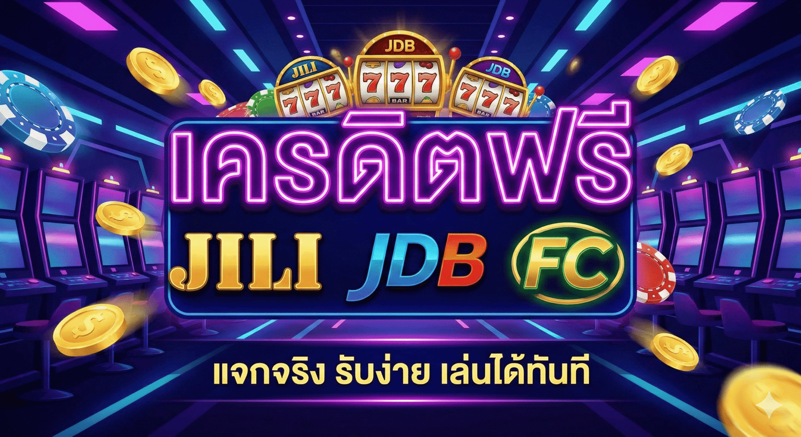 เครดิตฟรี jili jdb fc