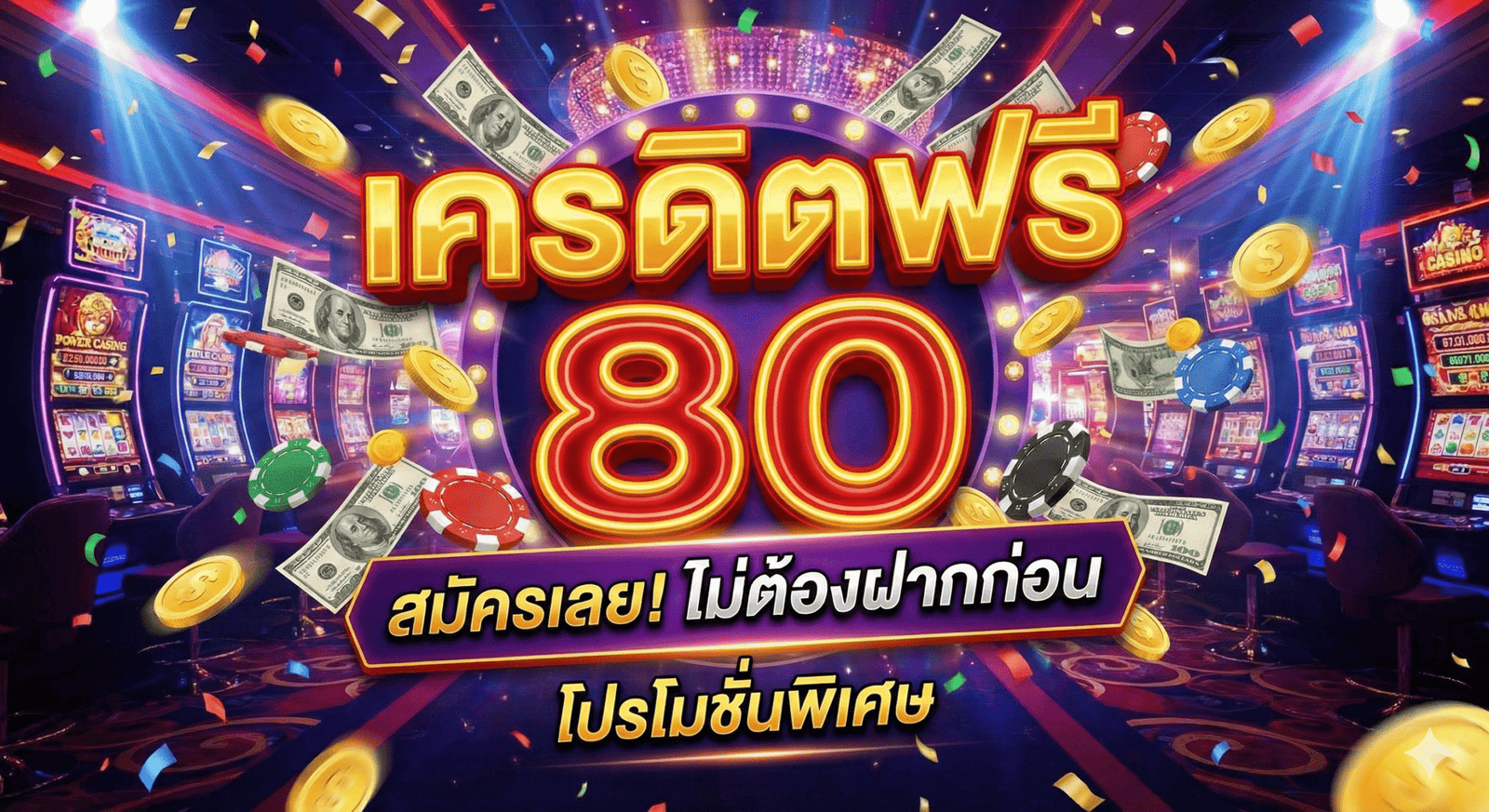 เครดิตฟรี80