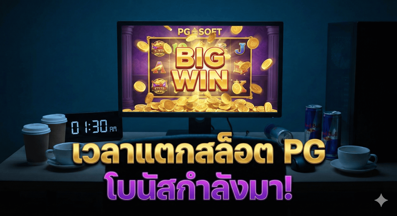 เวลาแตกสล็อต pg