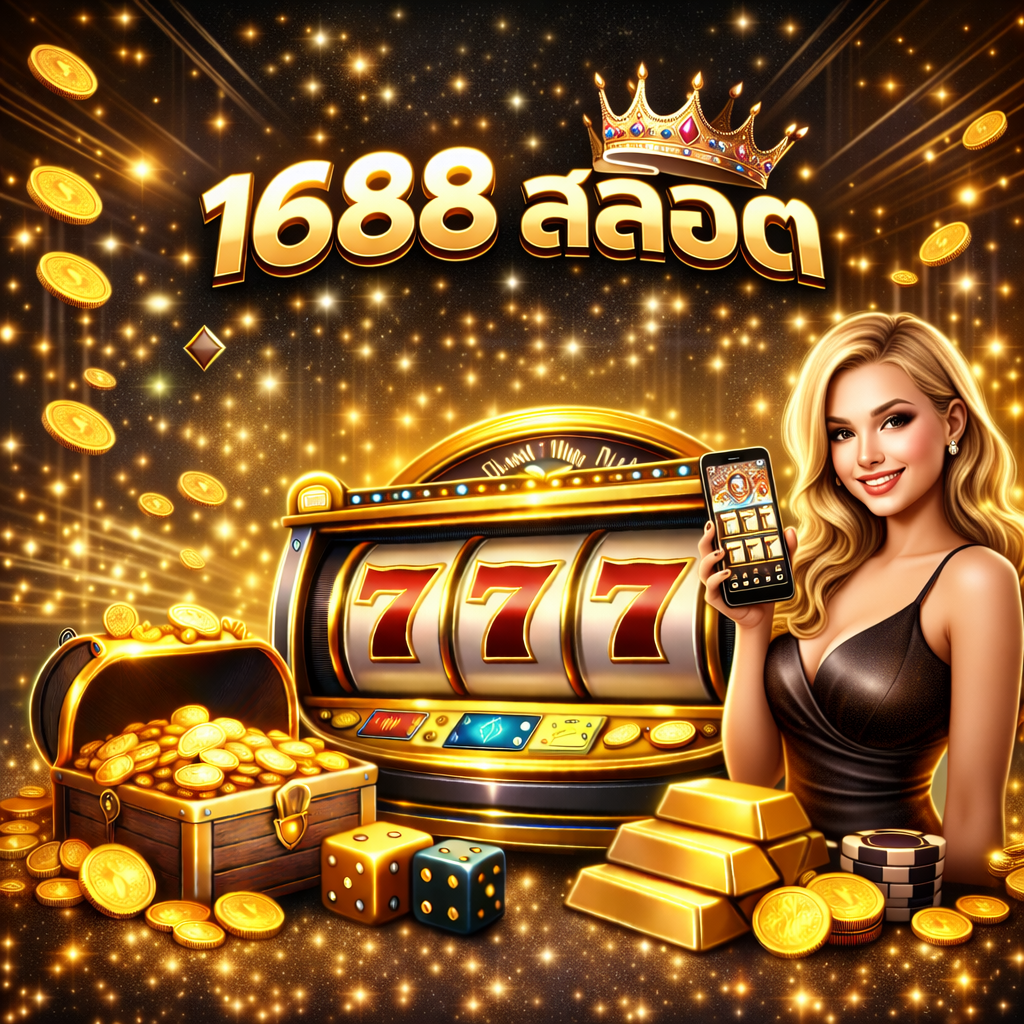 1688 สล็อต แพลตฟอร์มสล็อตยอดนิยม เล่นง่าย ลุ้นรางวัลใหญ่ได้ทุกวัน