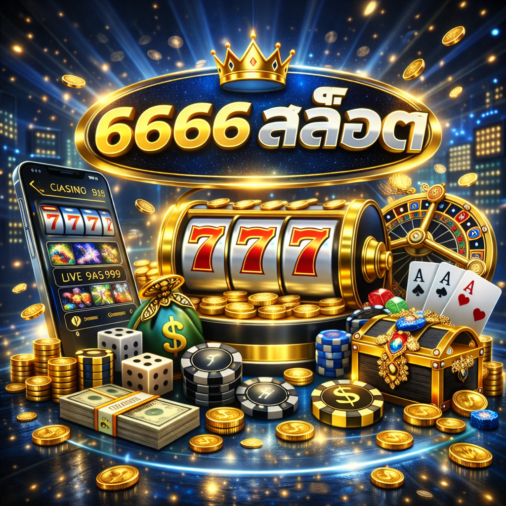 6666 สล็อต ยอดนิยม เล่นง่าย แตกไว รวมเกมสล็อตครบทุกค่าย
