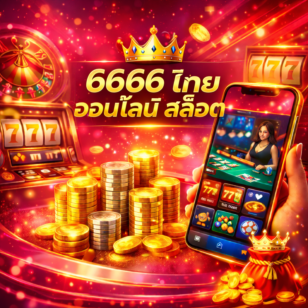 '6666 ไทย ออนไลน์ สล็อต แพลตฟอร์มสล็อตยอดนิยมของผู้เล่นยุคใหม่