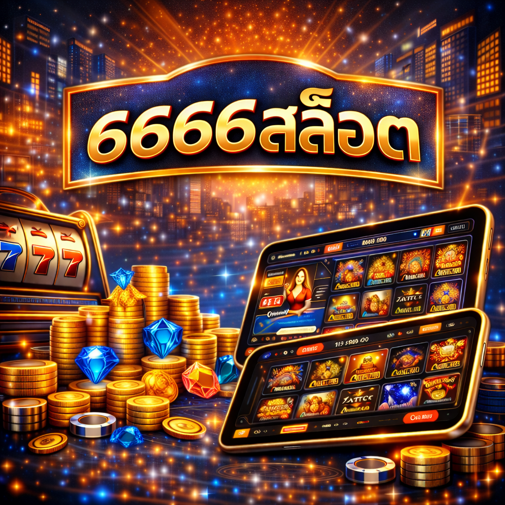 6666สล็อต ยอดนิยม ระบบทันสมัย เล่นง่าย โบนัสจัดเต็ม
