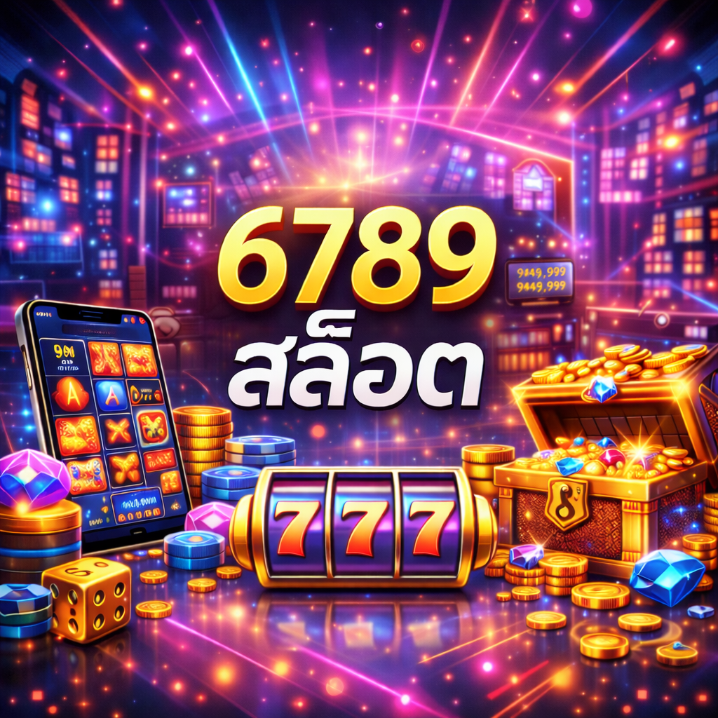 6789สล็อต เล่นง่าย แตกไว ระบบทันสมัยสำหรับนักเล่นสล็อตยุคใหม่