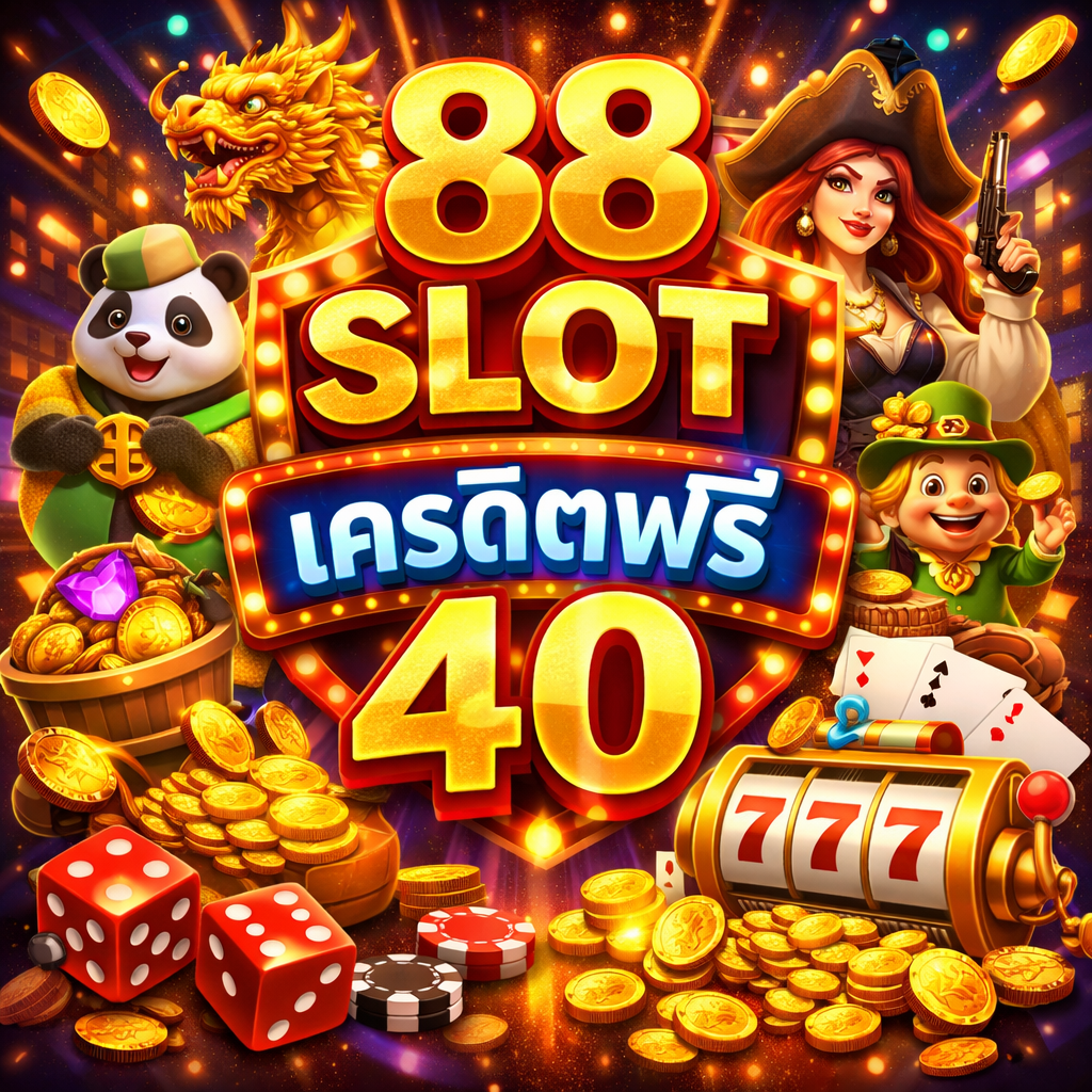 88 slot เครดิตฟรี 40