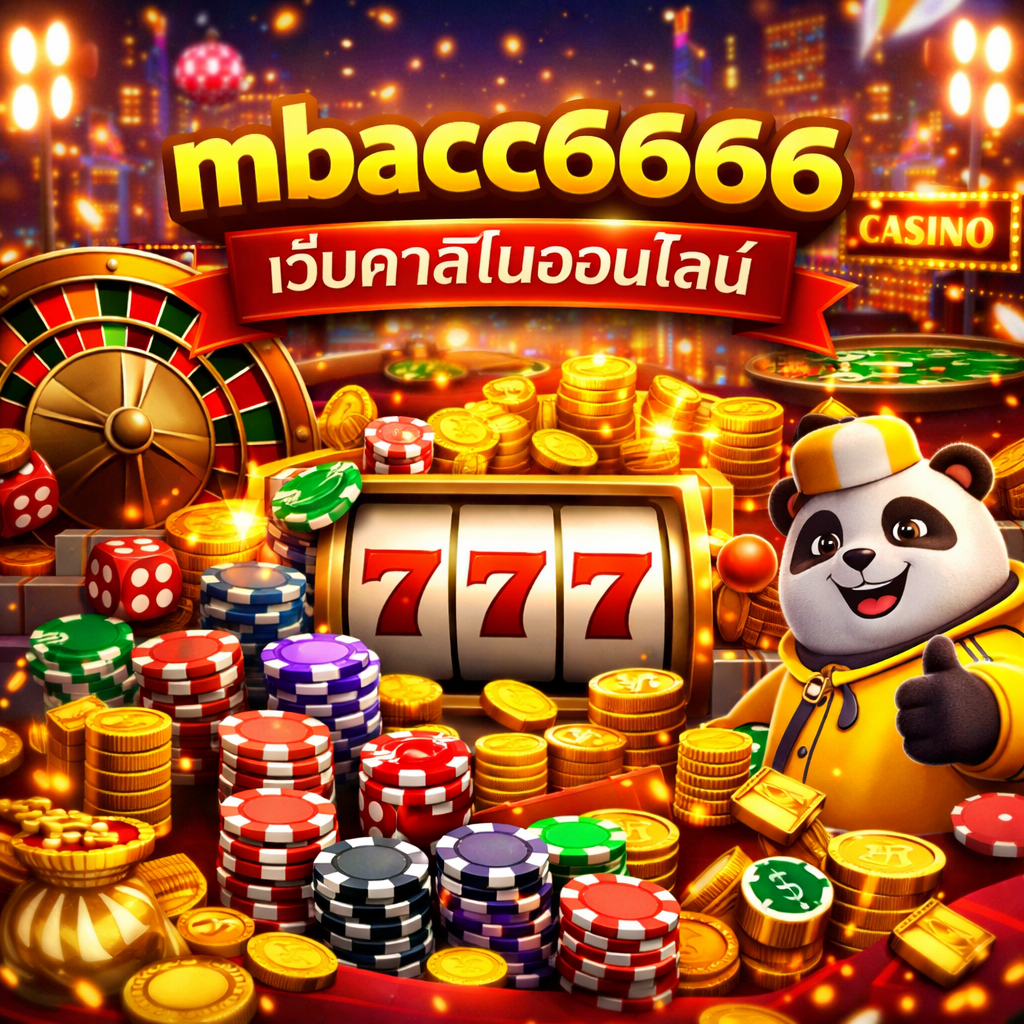 mbacc6666 เว็บคาสิโนออนไลน์ยุคใหม่ เล่นง่าย ครบทุกความบันเทิง