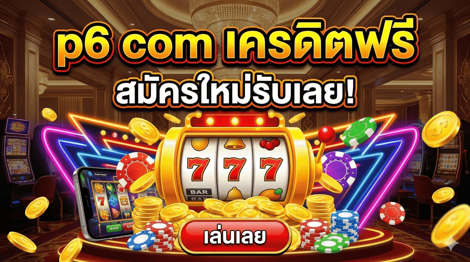 p6 com เครดิตฟรี