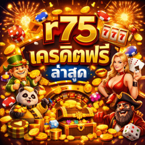 r75 เครดิตฟรี ล่าสุด