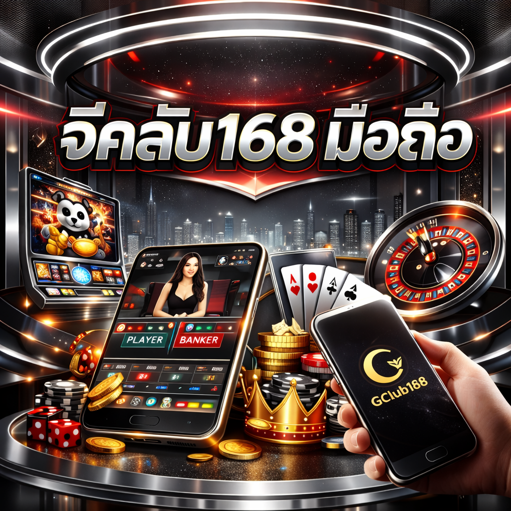 จีคลับ168 มือถือ เว็บคาสิโนออนไลน์ยุคใหม่ เล่นสะดวก ทุกที่ทุกเวลา