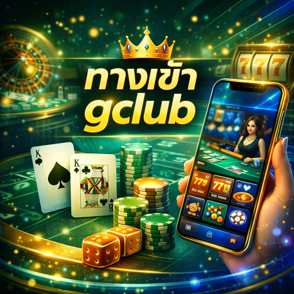 ทางเข้า gclub ช่องทางเดิมพันออนไลน์ที่เสถียร ปลอดภัย และใช้งานง่าย