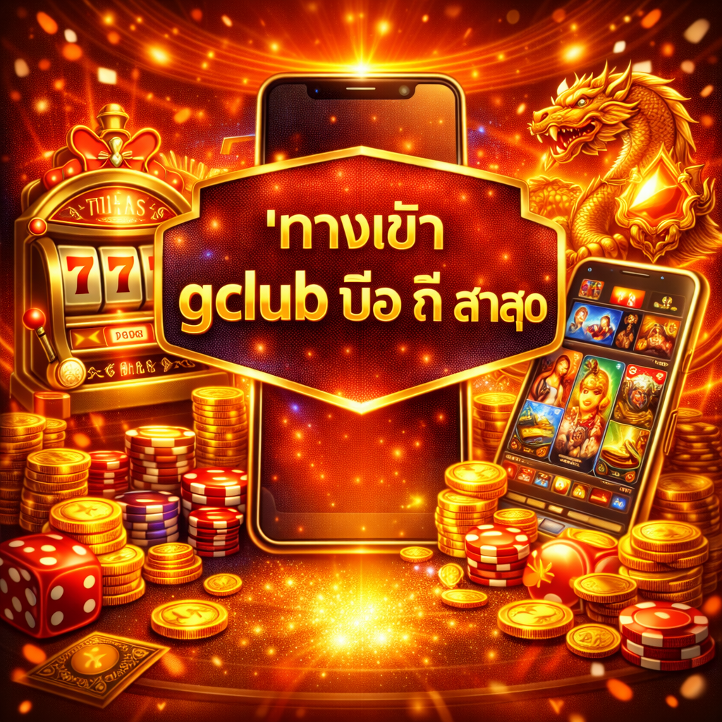'ทางเข้า gclub มือ ถือ ล่าสุด เล่นสล็อตง่าย สะดวก ปลอดภัย