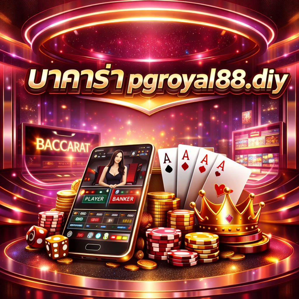 บาคาร่า pgroyal88.diy ยอดนิยม ฝากถอนสะดวก รองรับผู้เล่นยุคใหม่