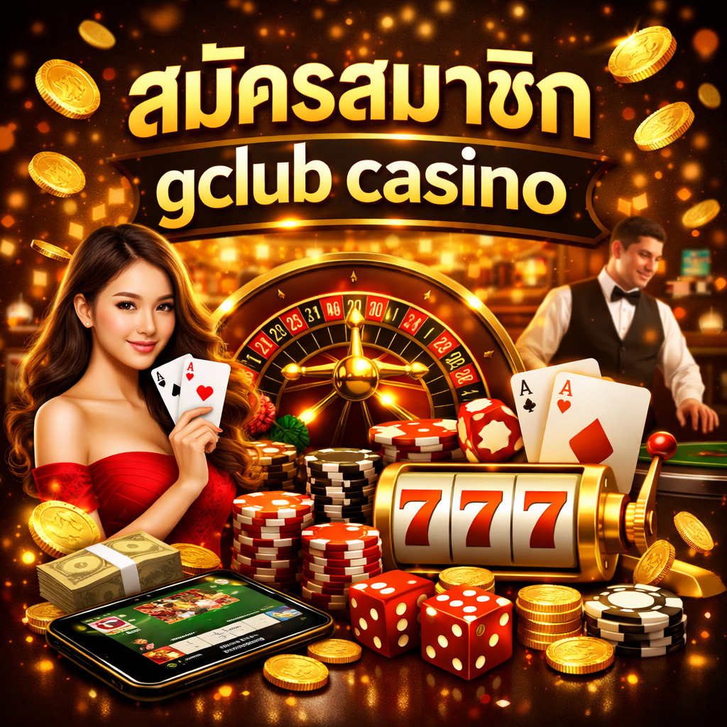 สมัครสมาชิก gclub casino คู่มือเริ่มต้นเล่นคาสิโน ที่นักเดิมพันต้องรู้