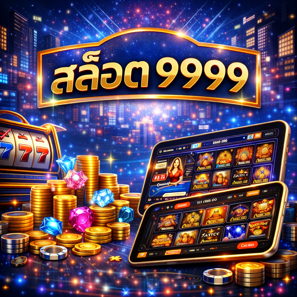 สล็อต 9999 ยอดนิยม เล่นง่าย โบนัสจัดเต็ม รองรับมือถือทุกระบบ