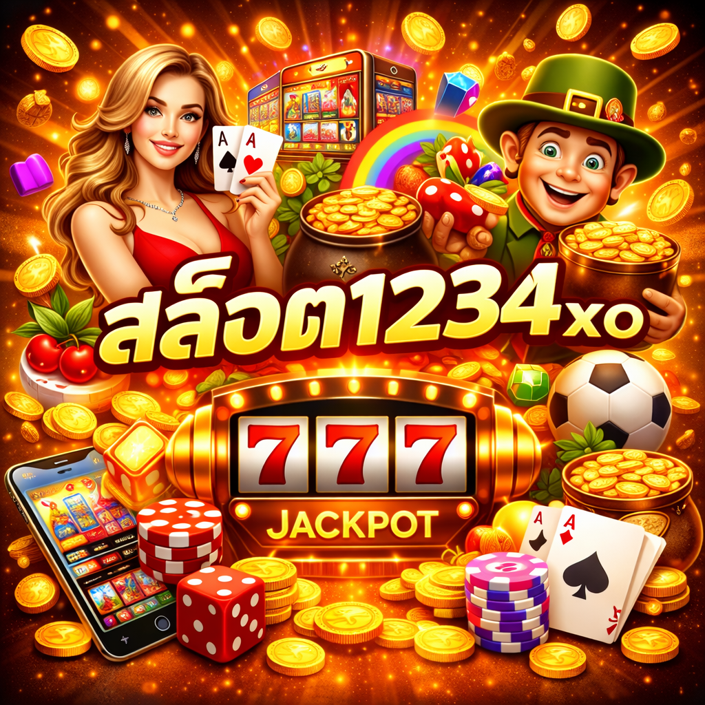 สล็อต1234 xo ยอดนิยม เล่นง่าย โบนัสจัดเต็ม แจ็กพอตแตกจริง